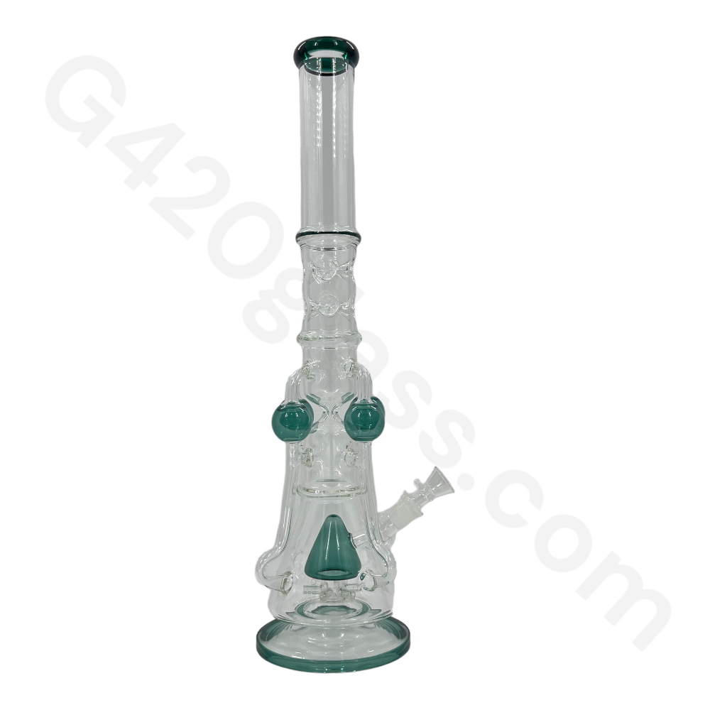 S42   21 Inch The LOOKAH Glass Monster Quad Pipe | Bongs