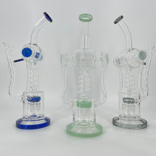 Twisted Lookah Style Water Pipe