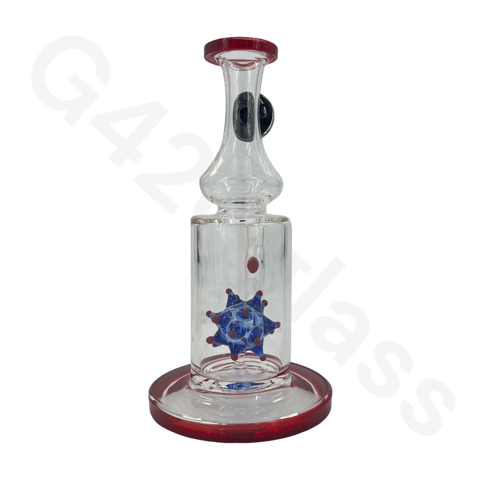 red covid-19 water pipe