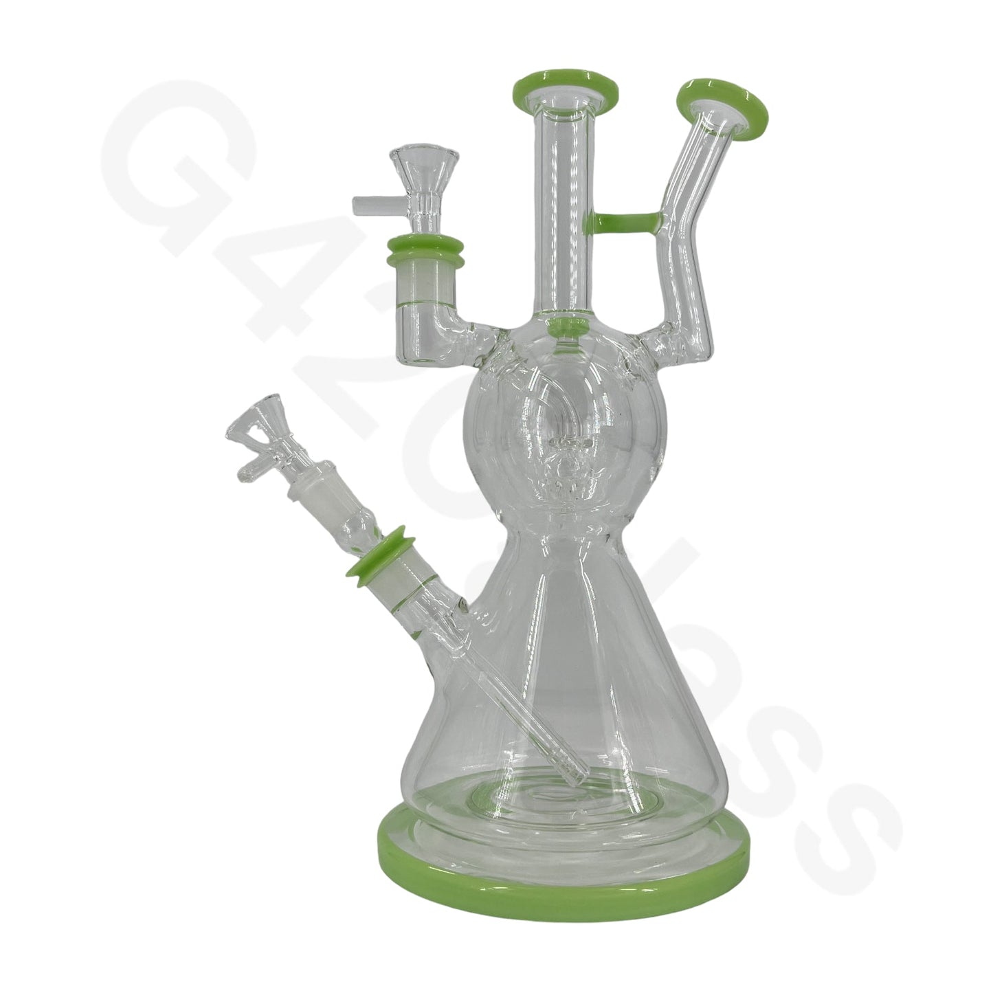 S75  11 Inch Statue of Liberty Water Pipe Hookah Glass Bongs Oil Rigs