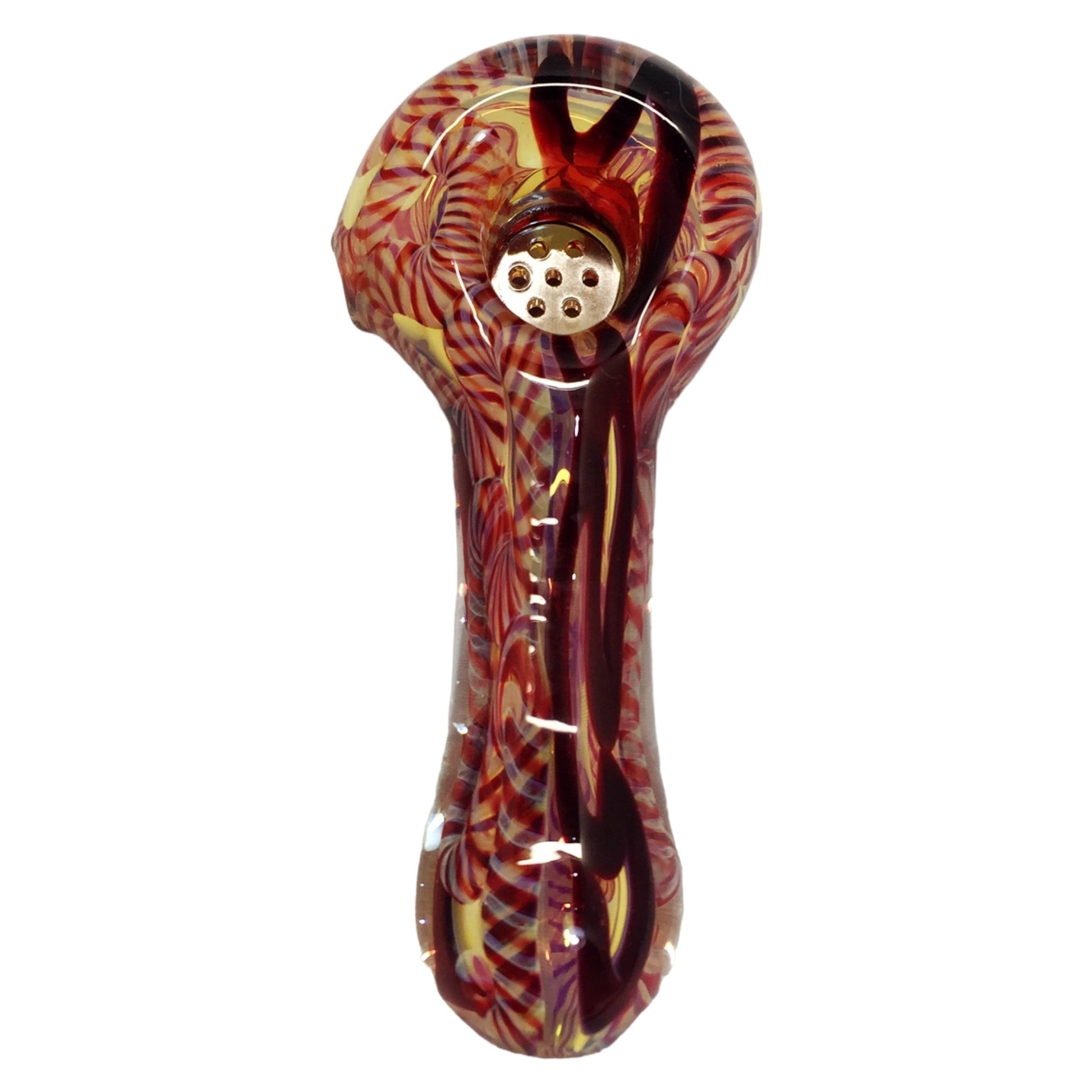 Red Glass Pipe