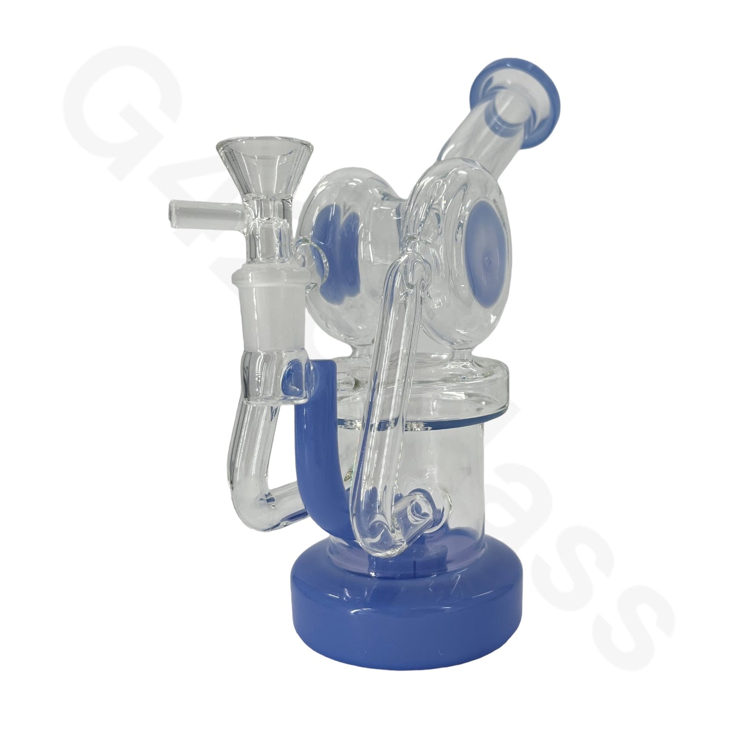 S63   8 Inch Lookah Glass Telescope Style Water Pipe |  Big Bong