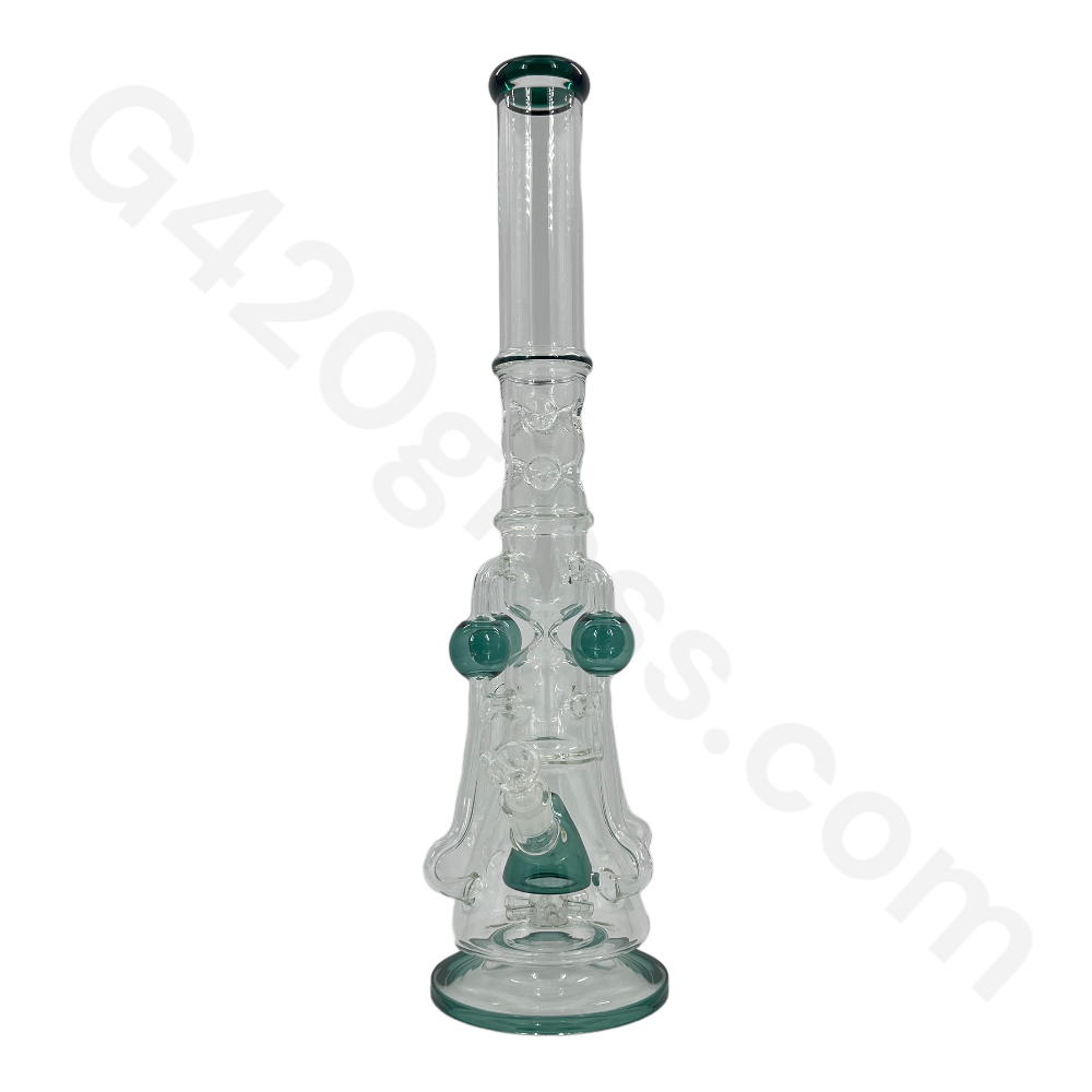 S42   21 Inch The LOOKAH Glass Monster Quad Pipe | Bongs