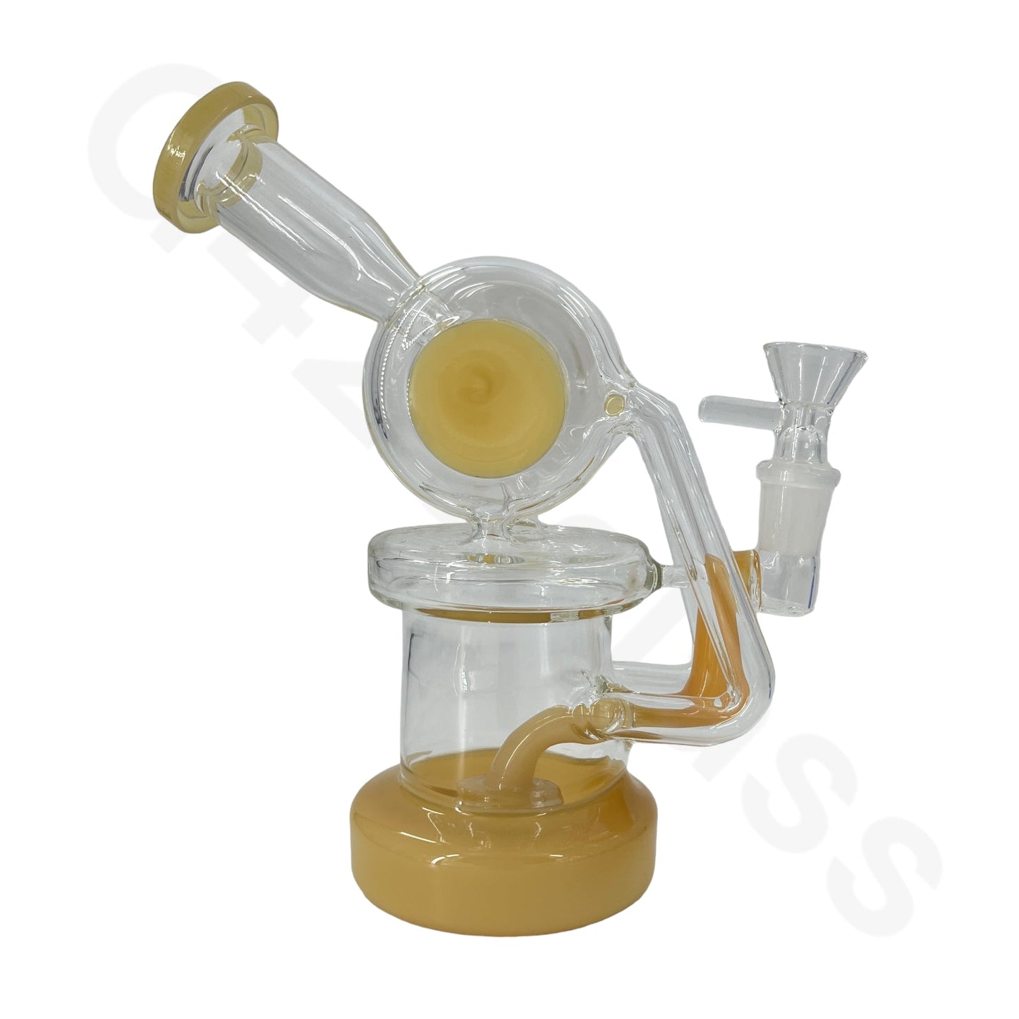 S63   8 Inch Lookah Glass Telescope Style Water Pipe |  Big Bong