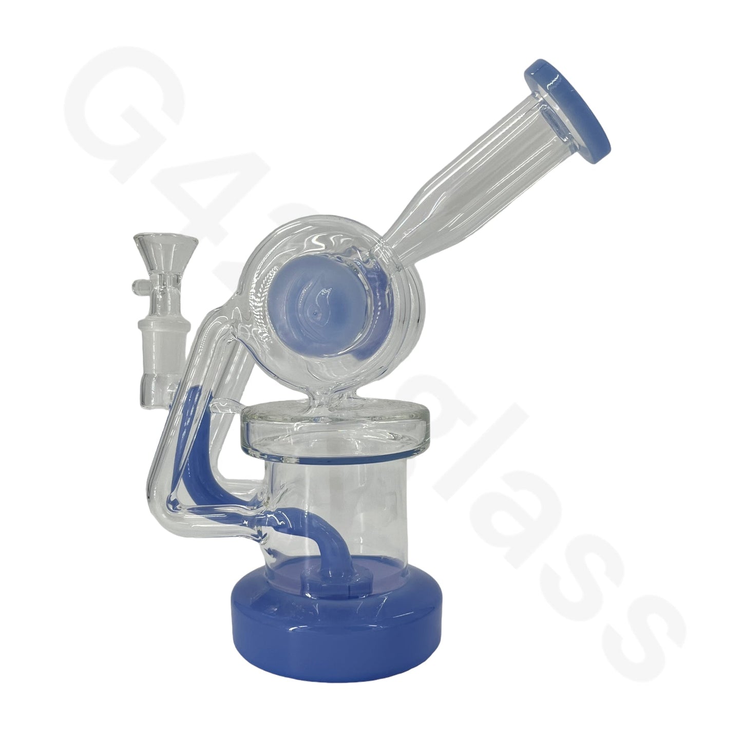 S63   8 Inch Lookah Glass Telescope Style Water Pipe |  Big Bong