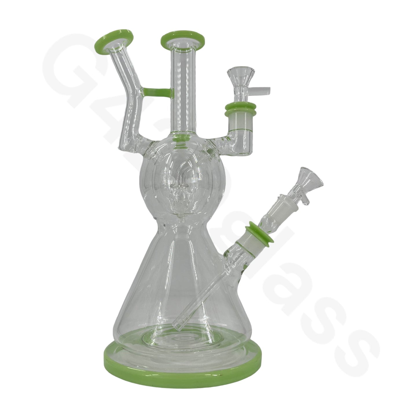 S75  11 Inch Statue of Liberty Water Pipe Hookah Glass Bongs Oil Rigs