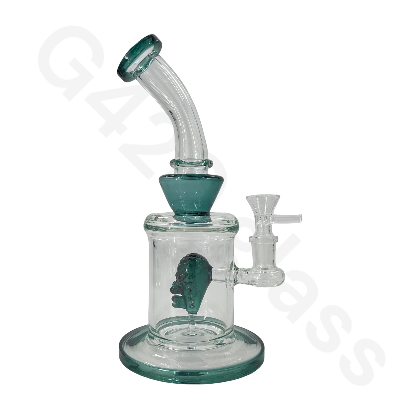 Teal Smoking Hookah Pipe Water Pipes glass bongs