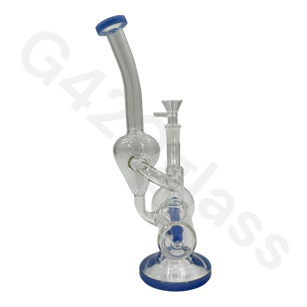 S36  10 Inch Old Style Recycler Rig Ice Bong | Water Pipe