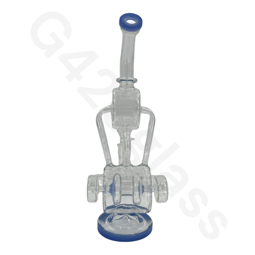 S58  15 Inch LOOKAH Transparency Water Pipe | Glass Bong