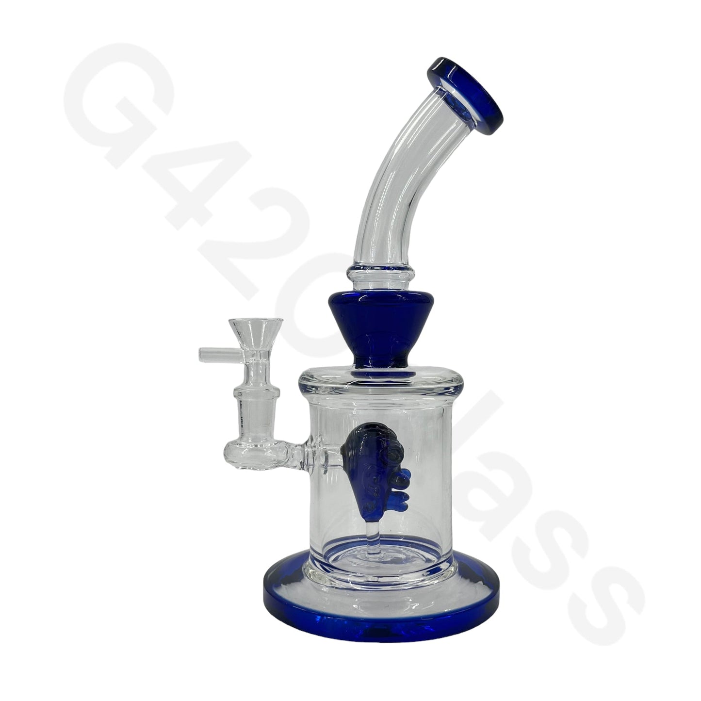 Blue Smoking Bong Water Pipes