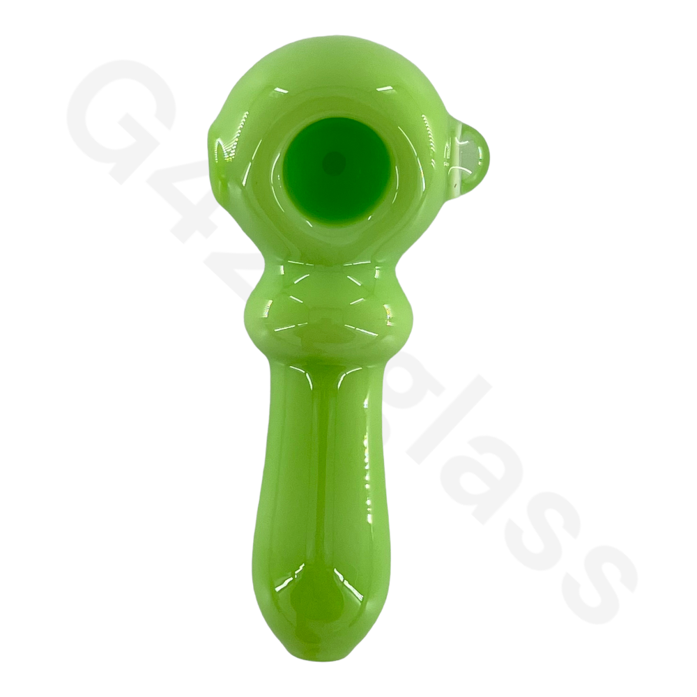 M Green Glass Hand Pipes