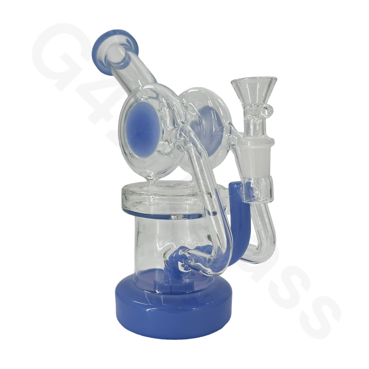 S63   8 Inch Lookah Glass Telescope Style Water Pipe |  Big Bong