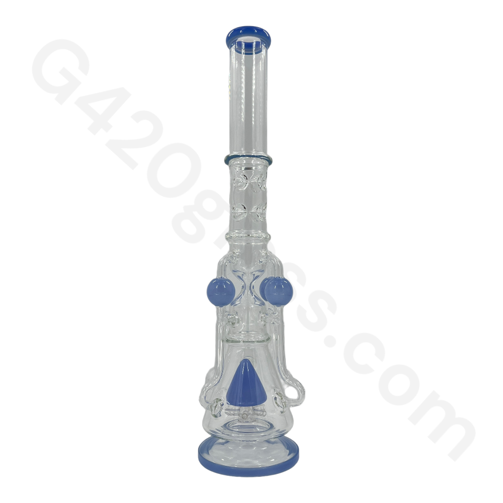 S42   21 Inch The LOOKAH Glass Monster Quad Pipe | Bongs