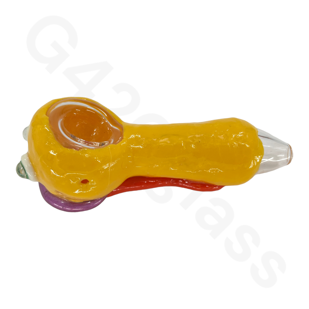 S55   5 Inch 3D Scary Heady Hand Pipes | Multiple Styles Available