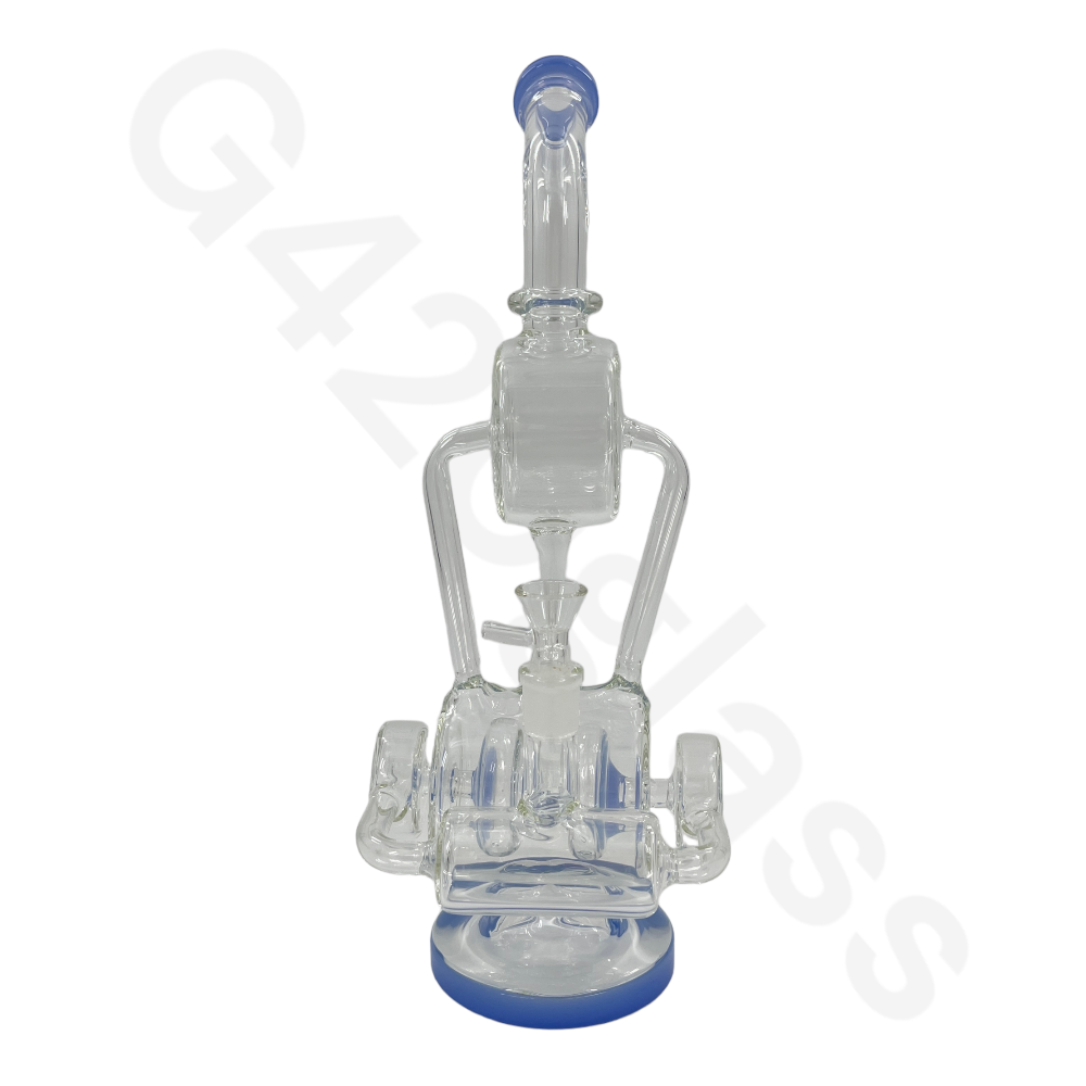 S58  15 Inch LOOKAH Transparency Water Pipe | Glass Bong