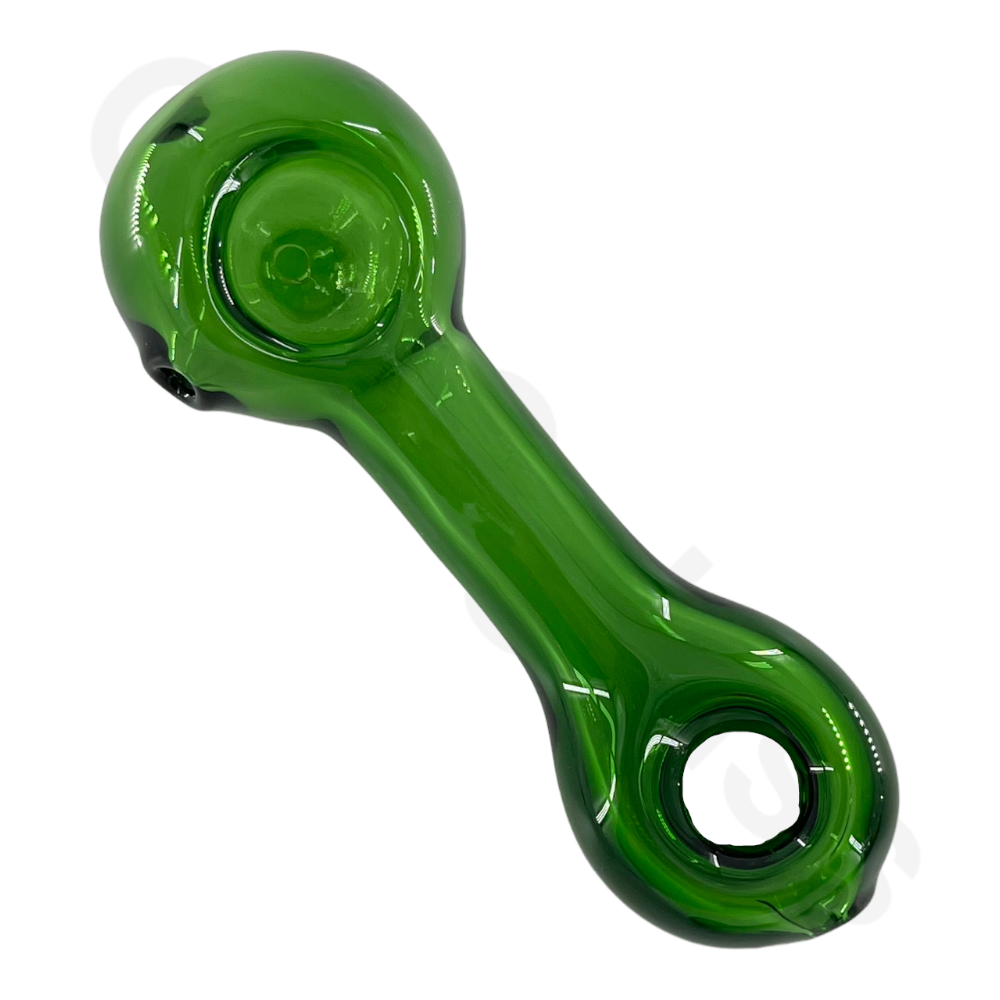 Green Smoking Glass Pipe