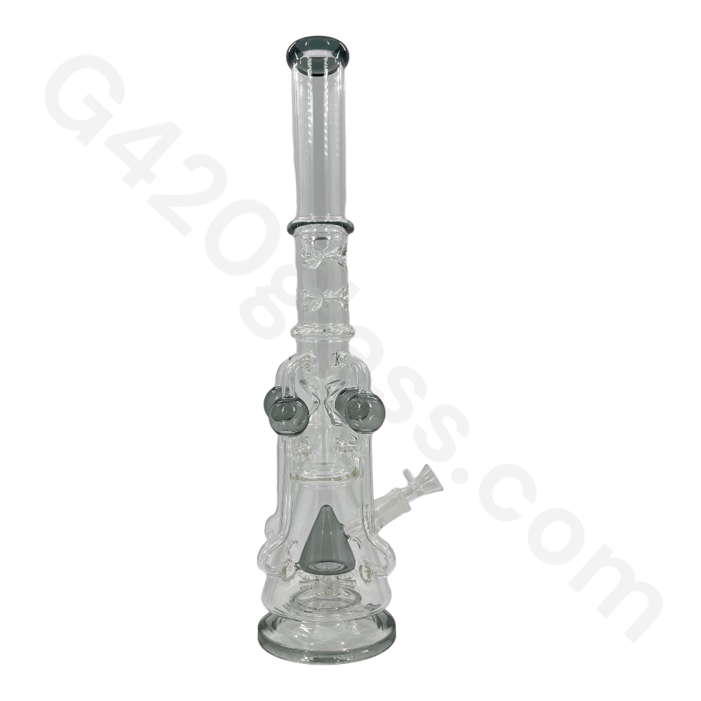 S42   21 Inch The LOOKAH Glass Monster Quad Pipe | Bongs