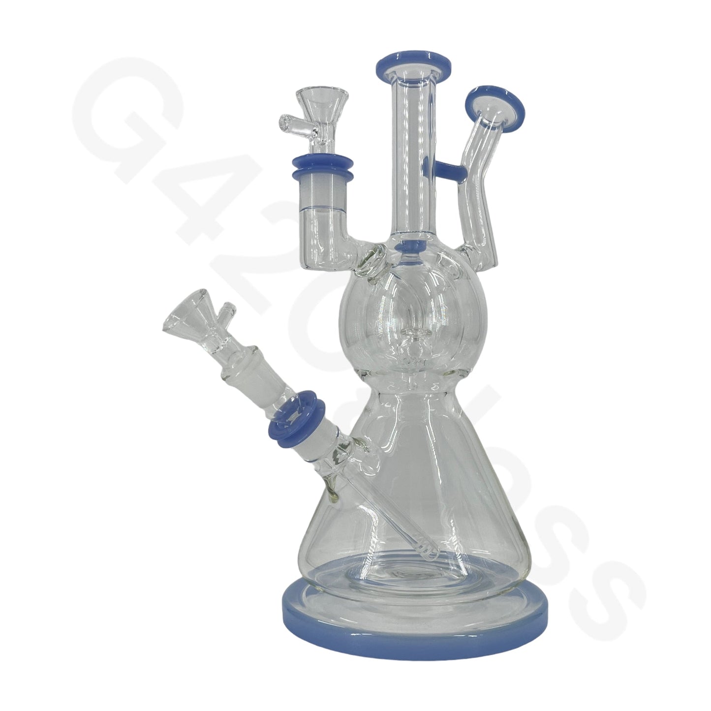 S75  11 Inch Statue of Liberty Water Pipe Hookah Glass Bongs Oil Rigs