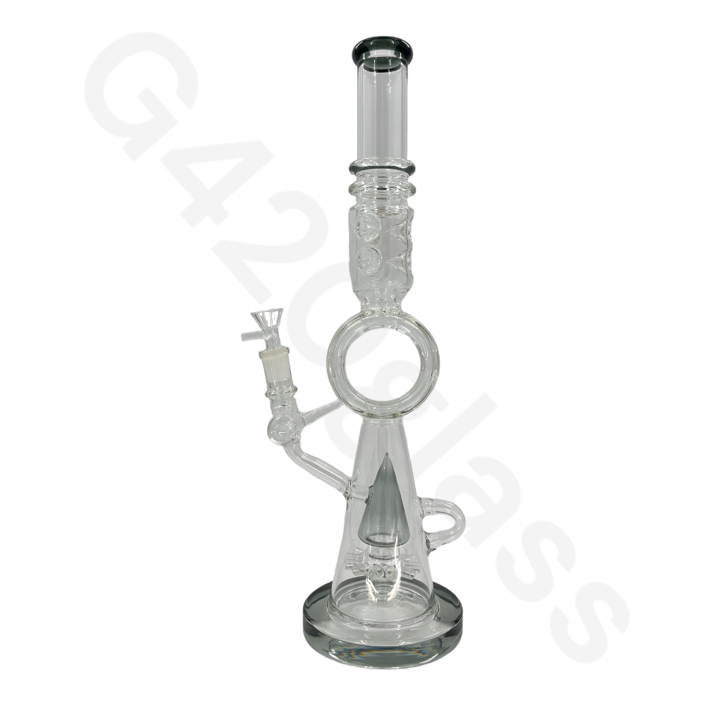 S43   17.3 Inch LOOKAH Conical Megacomplex Glass Bong | Water Pipes
