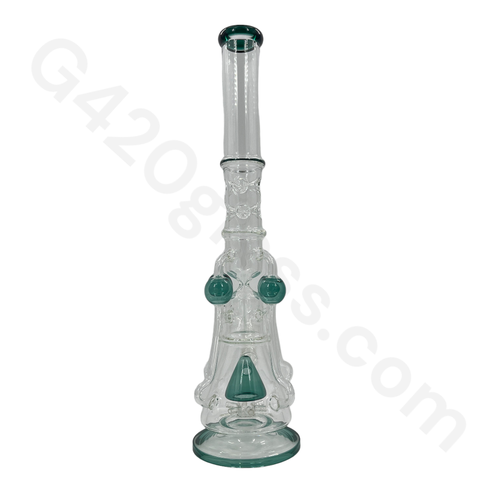 S42   21 Inch The LOOKAH Glass Monster Quad Pipe | Bongs