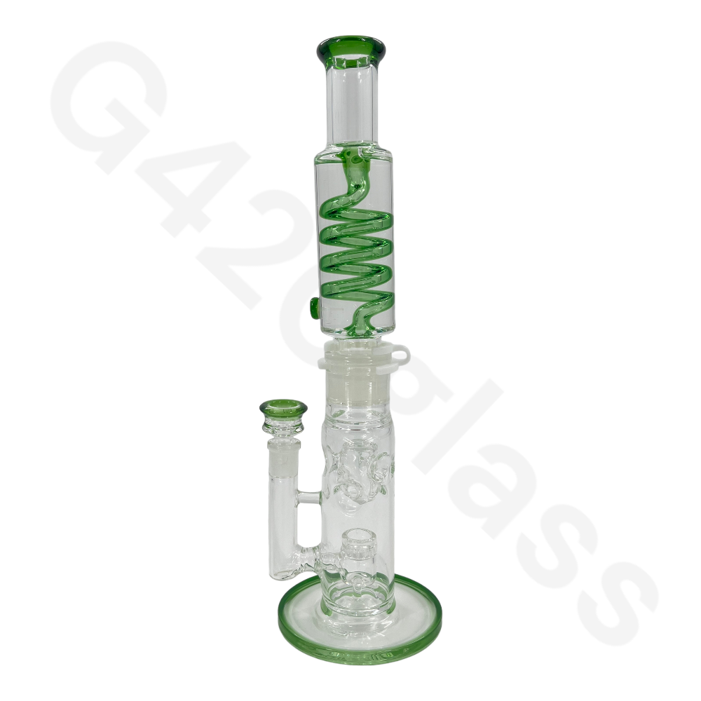 Green Freezable Water Pipes