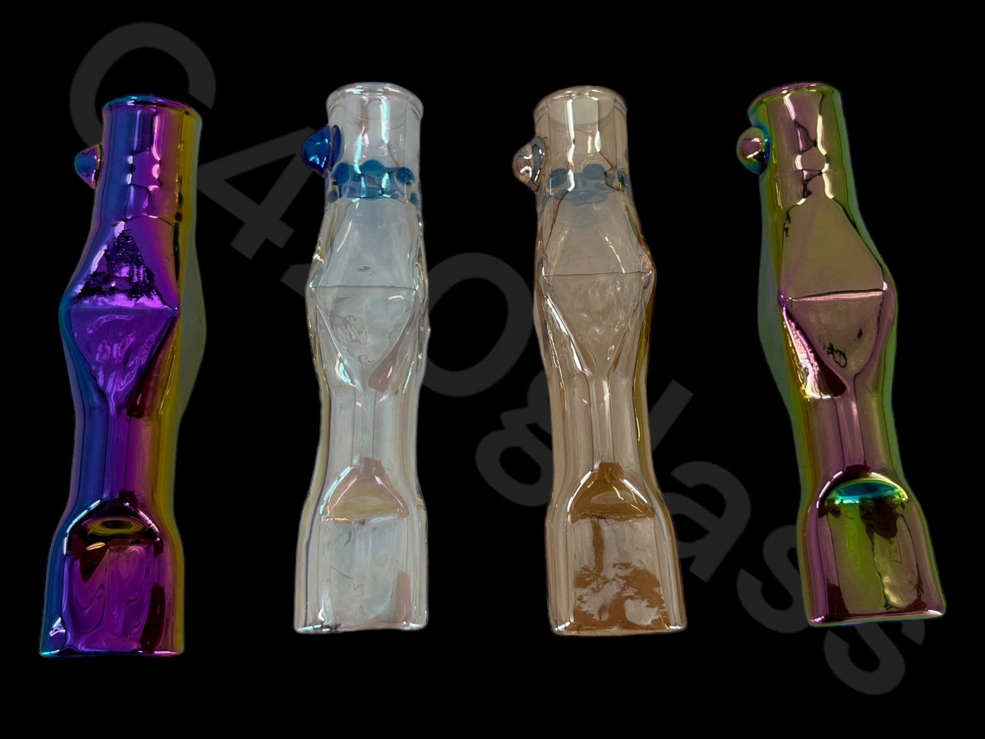 4 inch glass chillum glass pipe