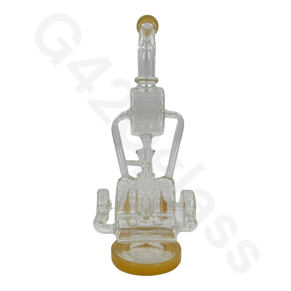 S58  15 Inch LOOKAH Transparency Water Pipe | Glass Bong