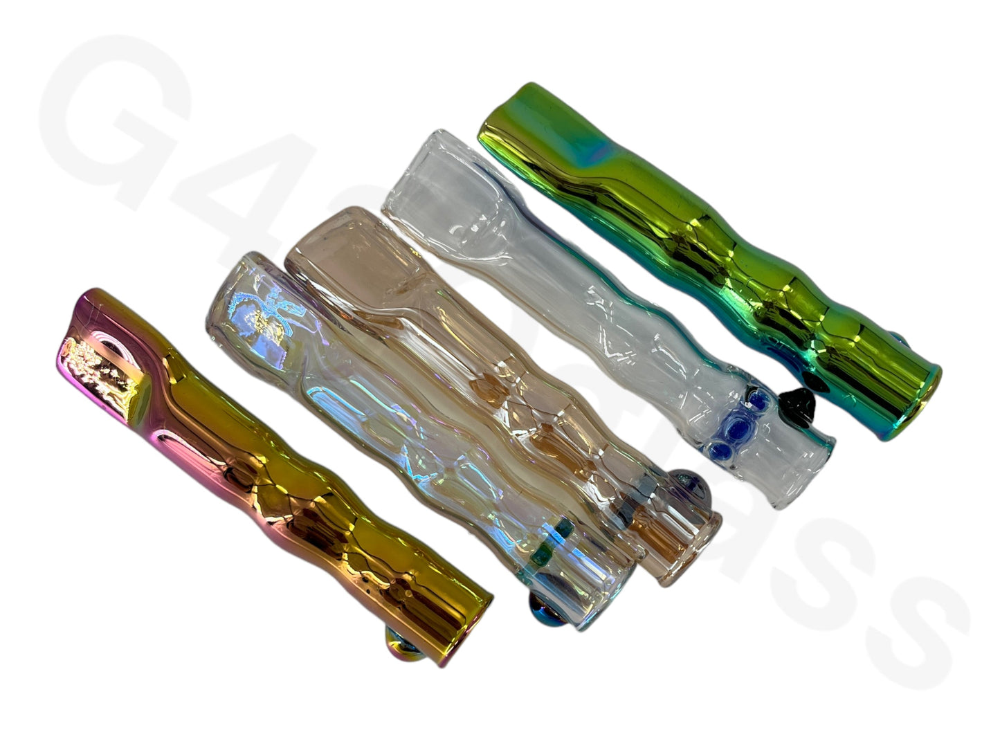 Gorgeous Beautiful Chillum Glass Pipe