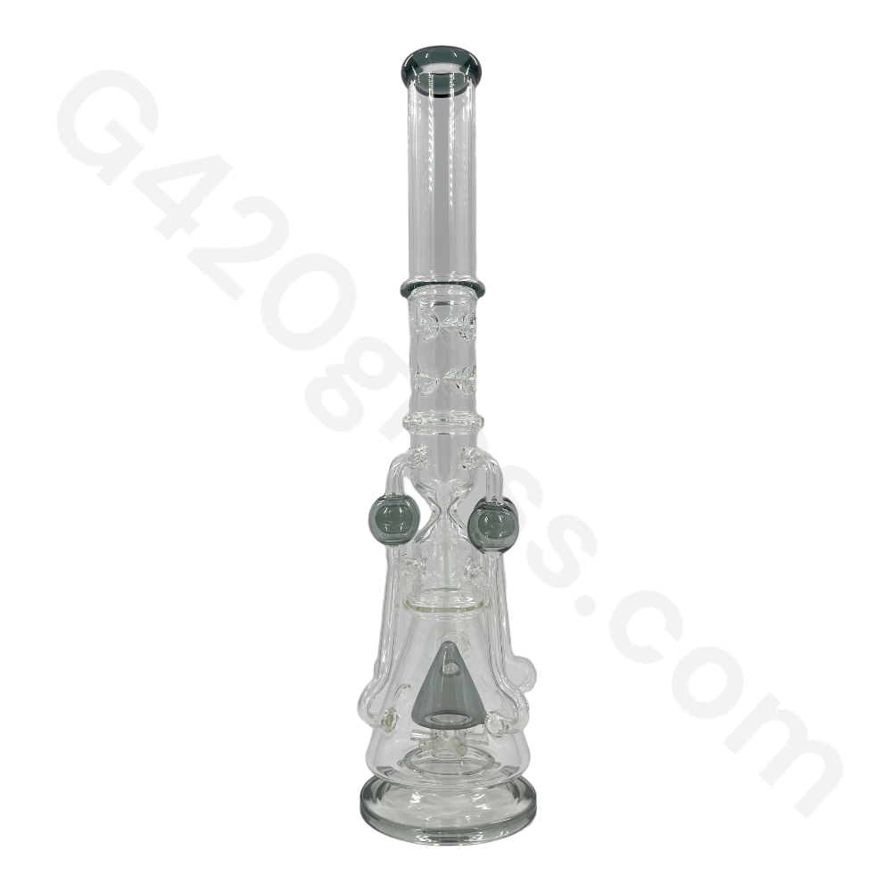 S42   21 Inch The LOOKAH Glass Monster Quad Pipe | Bongs