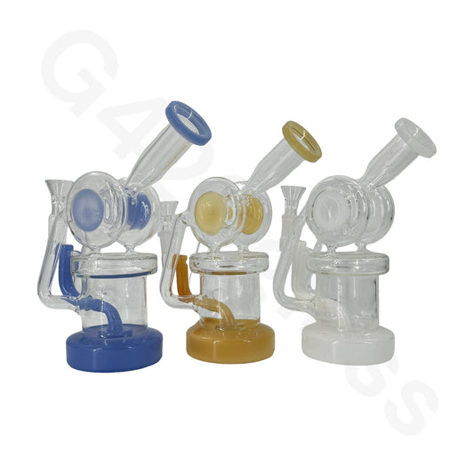 S63   8 Inch Lookah Glass Telescope Style Water Pipe |  Big Bong