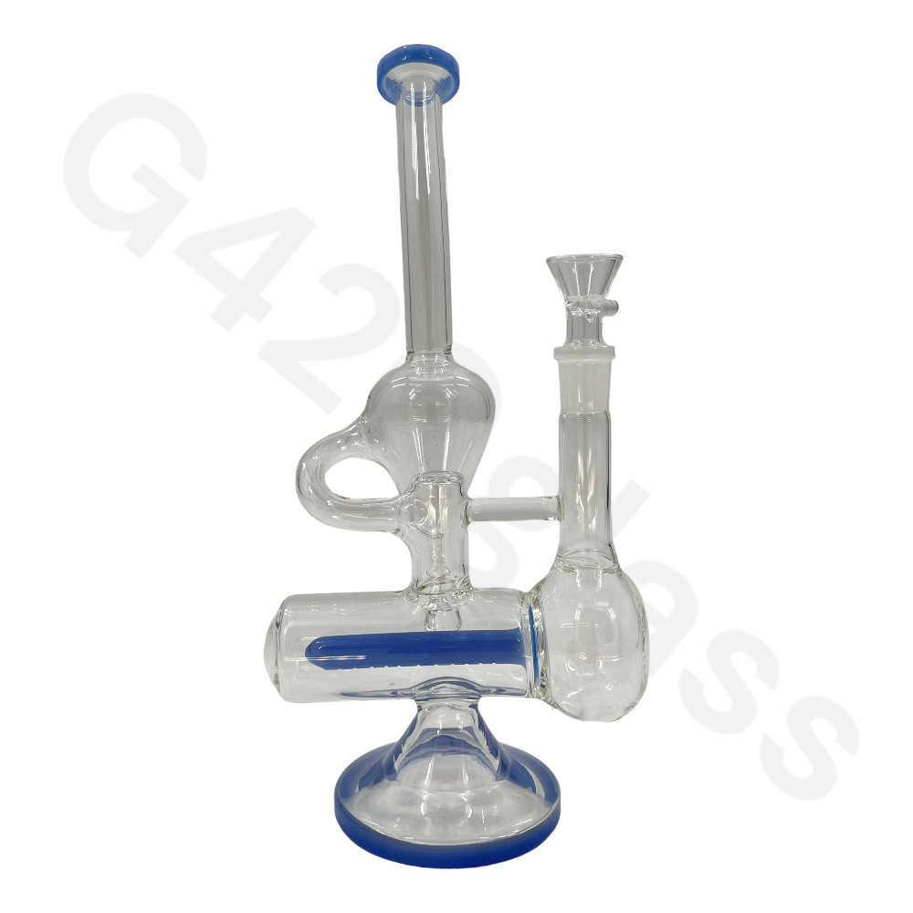 S36  10 Inch Old Style Recycler Rig Ice Bong | Water Pipe