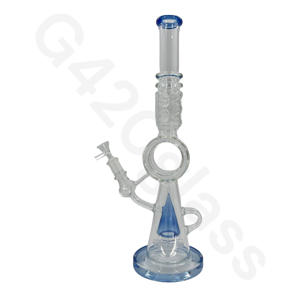 S43   17.3 Inch LOOKAH Conical Megacomplex Glass Bong | Water Pipes