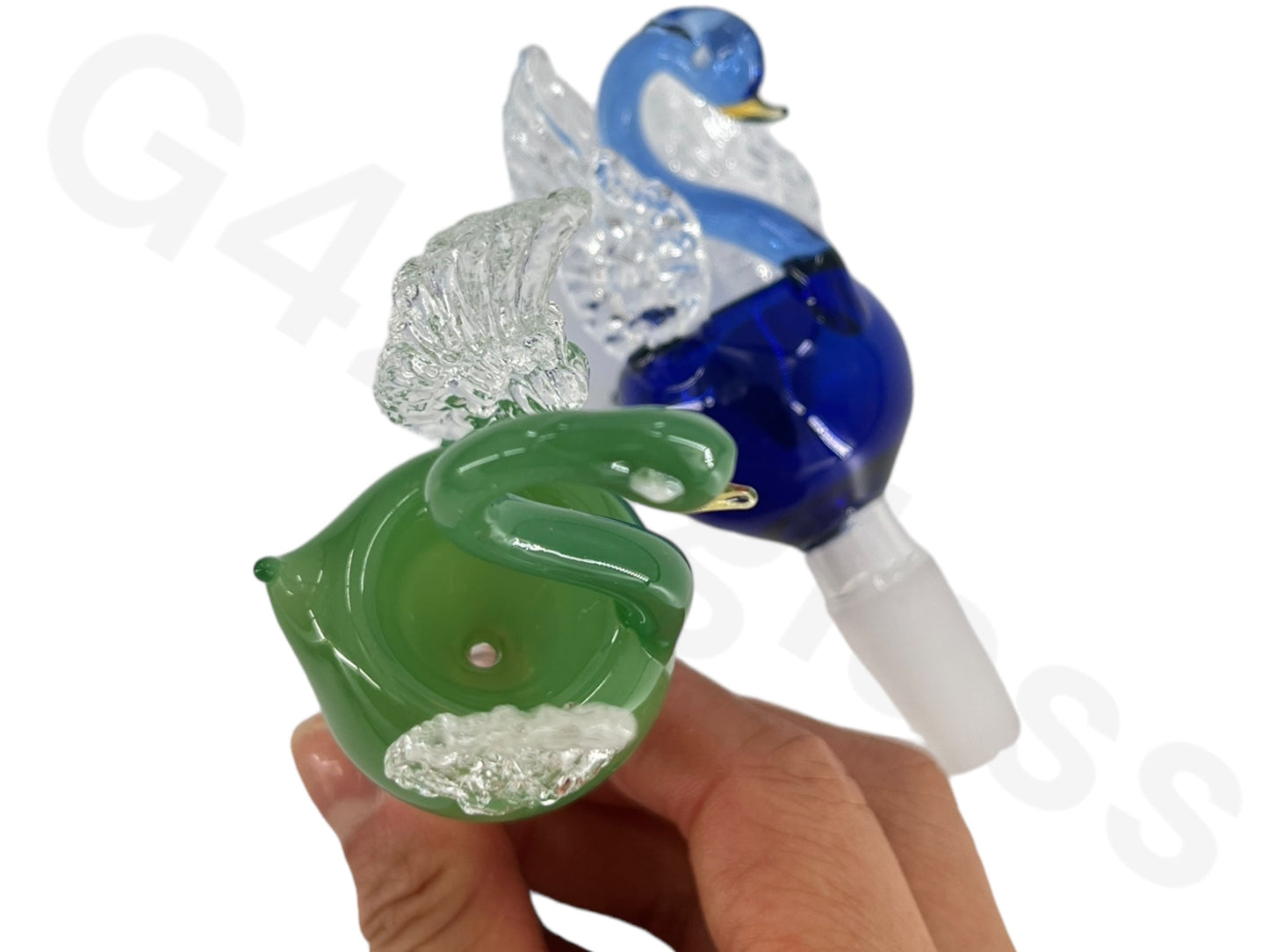 B28   14mm Male Bowl Swan Style.