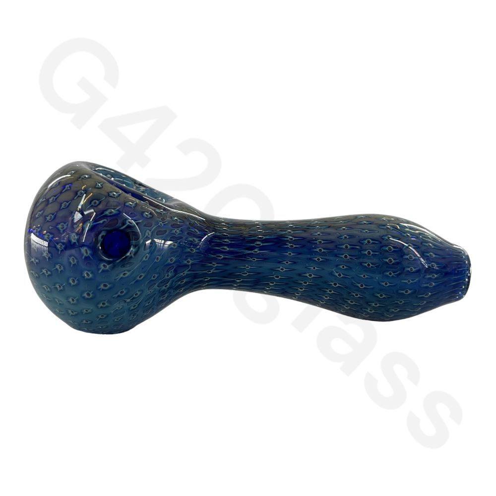 Blue Smoked Pipe