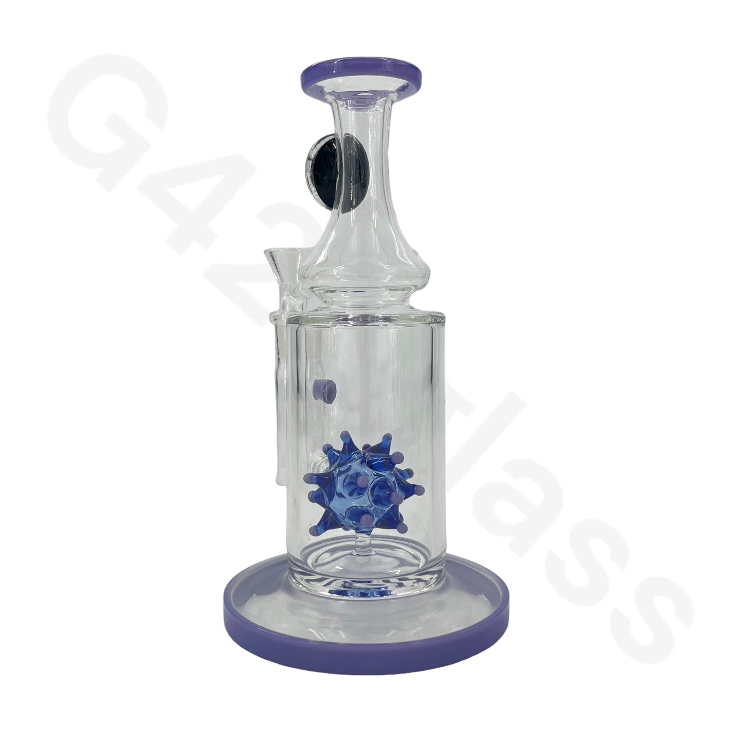 S87   8 Inch Covid-19 Virus Filter Water Pipe | Glass Hookah Bong
