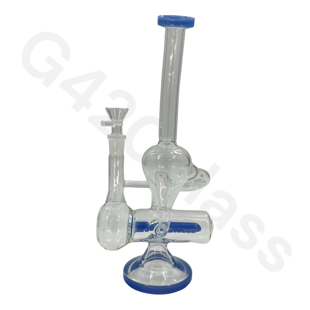 S36  10 Inch Old Style Recycler Rig Ice Bong | Water Pipe