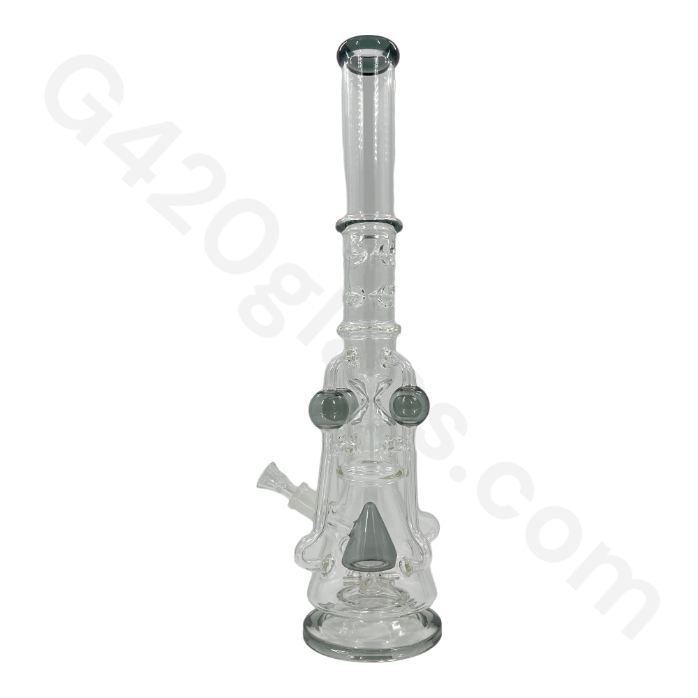 S42   21 Inch The LOOKAH Glass Monster Quad Pipe | Bongs