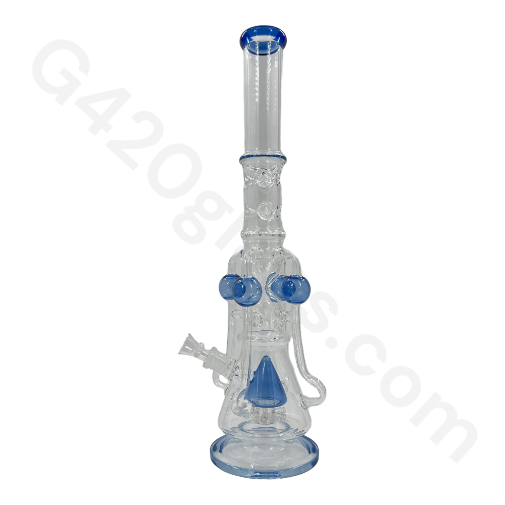 S42   21 Inch The LOOKAH Glass Monster Quad Pipe | Bongs