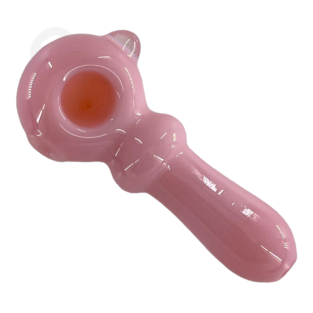 SP037   4 Inch Solid Color Hand Pipe | G420glass Spoon Pipe