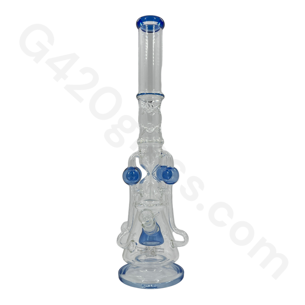 S42   21 Inch The LOOKAH Glass Monster Quad Pipe | Bongs