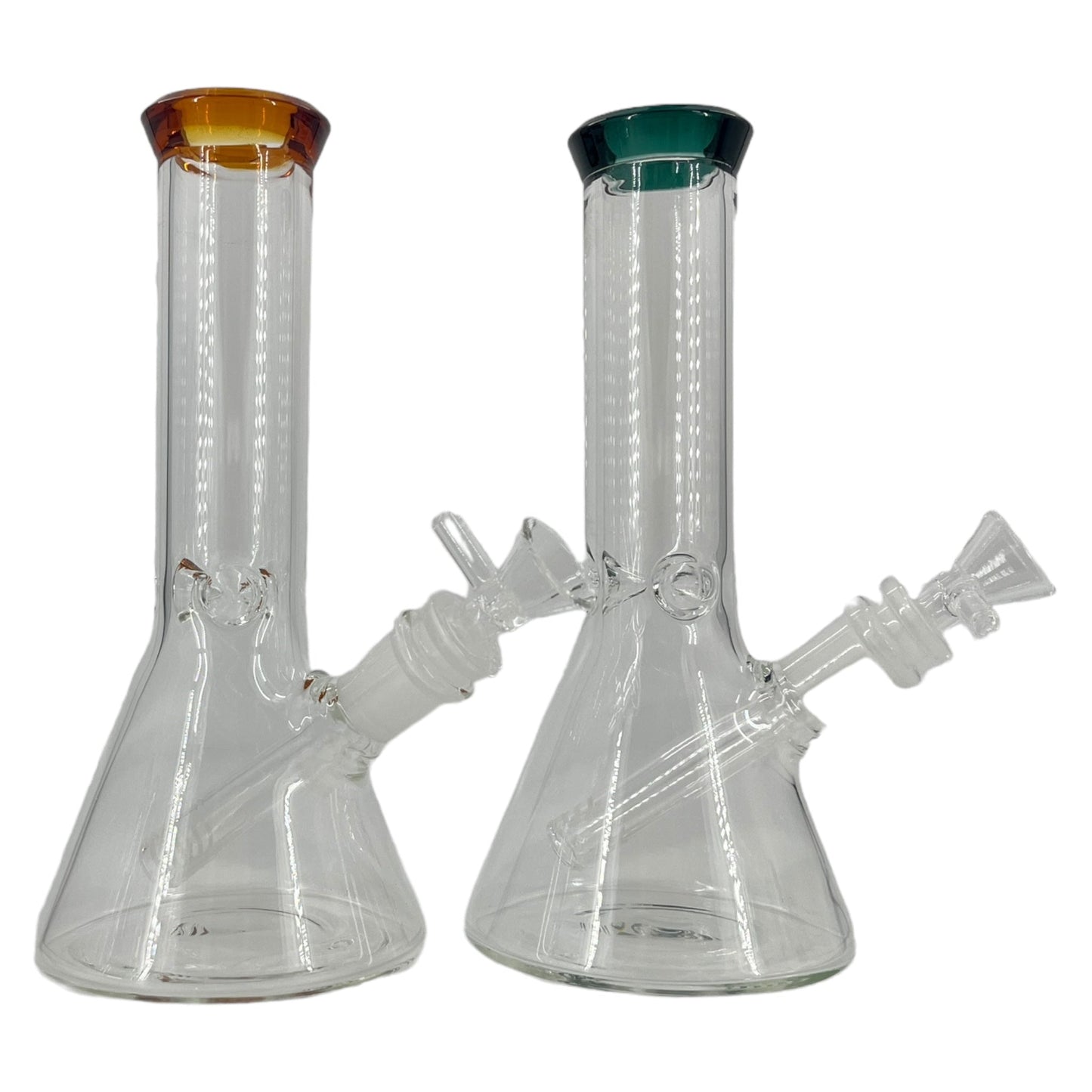 W245     9 Inch Beaker Water Pipe | Glass Hookah Bong