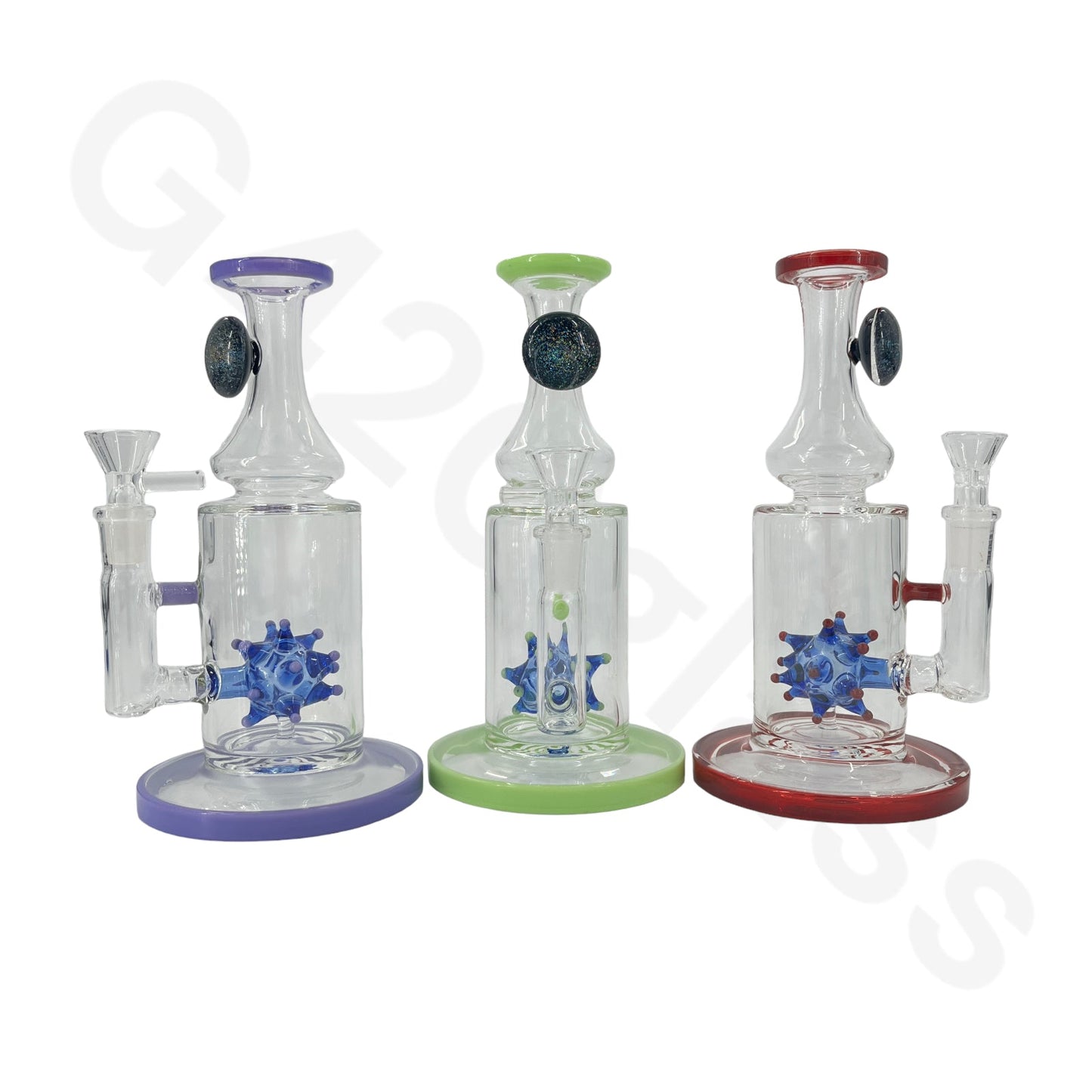 multiple color glass water pipe