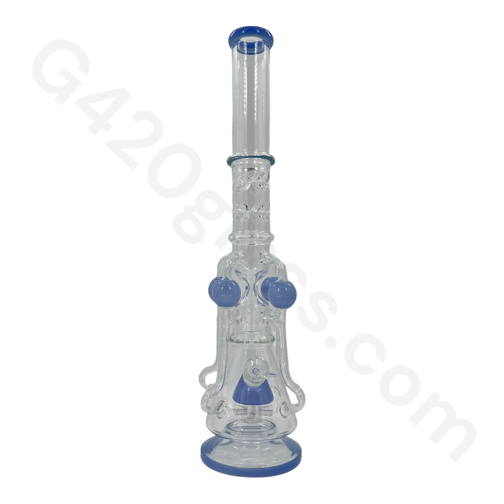 S42   21 Inch The LOOKAH Glass Monster Quad Pipe | Bongs