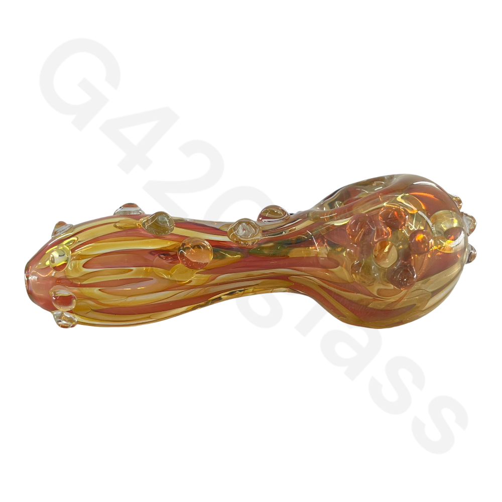 SP049   4 Inch Horned Hand Pipe | Spoon Hookah Pipe Tobacco