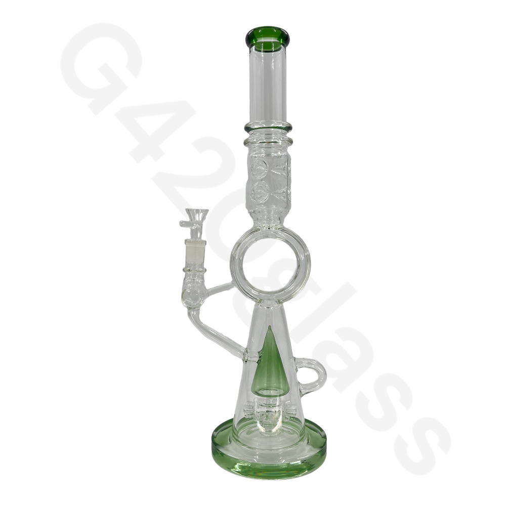S43   17.3 Inch LOOKAH Conical Megacomplex Glass Bong | Water Pipes