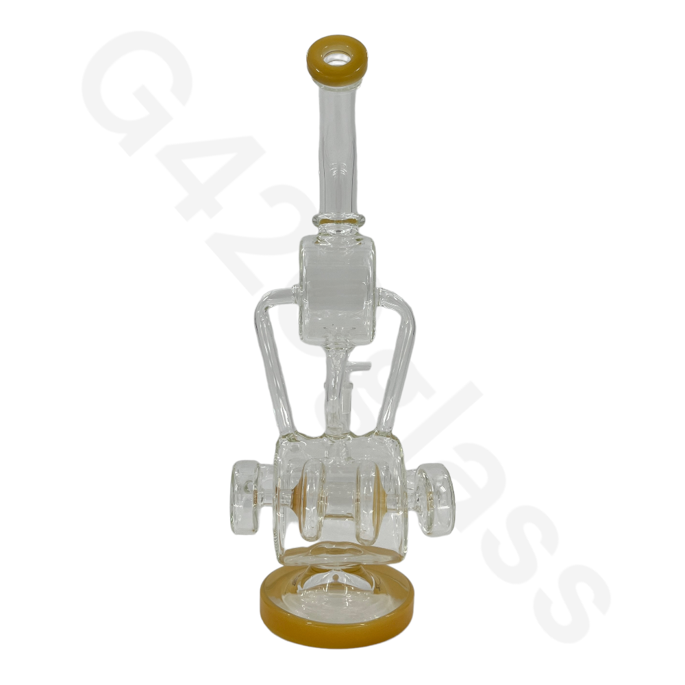 S58  15 Inch LOOKAH Transparency Water Pipe | Glass Bong