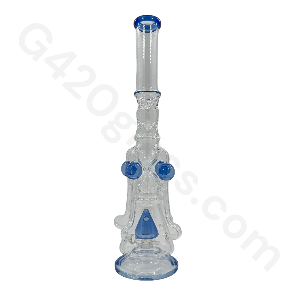 S42   21 Inch The LOOKAH Glass Monster Quad Pipe | Bongs