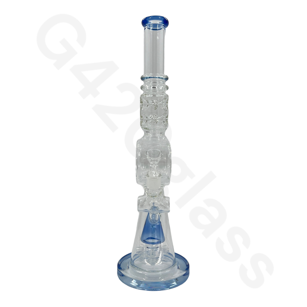 S43   17.3 Inch LOOKAH Conical Megacomplex Glass Bong | Water Pipes