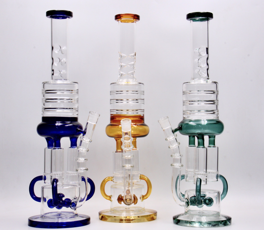 S80    20 Inch Multi-recycler Glass Bongs Oil Rigs