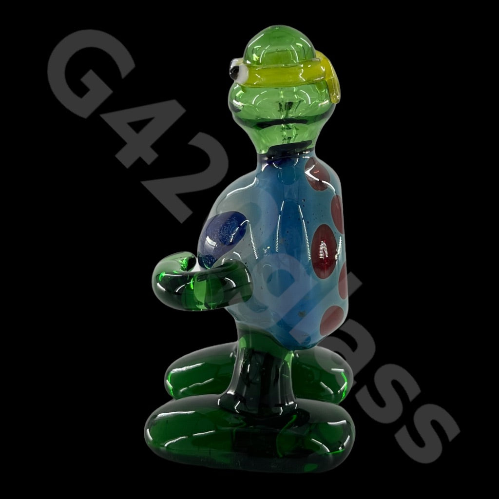 SP022   4 inch Ninja Turtle Glass Pipe | Spoon Hookah Pipe Tobacco